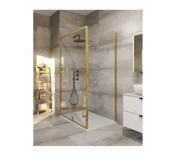 TK MALAGA 80100 brushed gold pravokutna tuš kabina 80x100x195 cm - Mihovljan, Čakovec