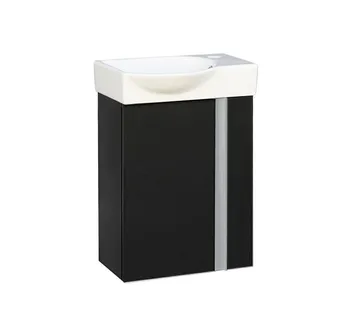 Mono kupaonski ormarić crni mat 405x275x600 mm - Mihovljan, Čakovec