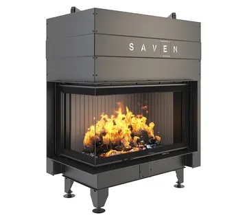 Kamin ugradbeni G/SAVEN Energy Up 85x50x47L (17,0 kW) - crni šamot - Mihovljan, Čakovec