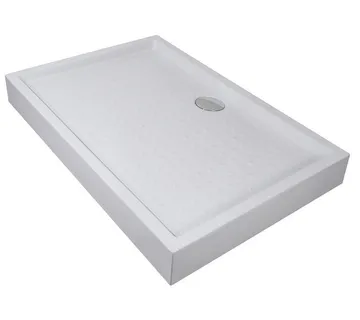 Tuš kada ABS kutna 80x120x12,5 cm, bijela - Mihovljan, Čakovec