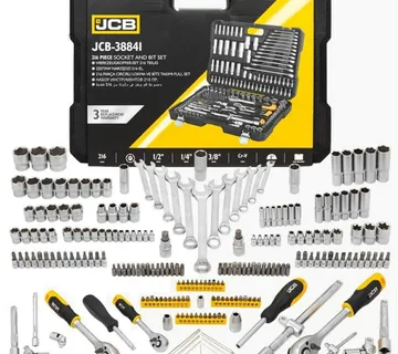 Set alata 216 komada 1/4", 3/8", 1/2" JCB-38841 - Mihovljan, Čakovec