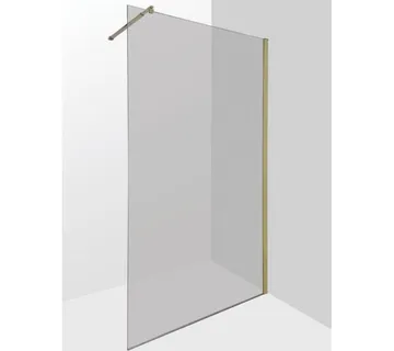 Tuš staklo 110x200 cm Vetro Zlatno TRS 110F - Mihovljan, Čakovec