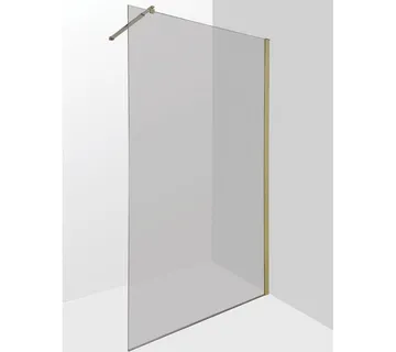 Tuš staklo 130x200 cm Vetro Zlatno TRS 130F - Mihovljan, Čakovec