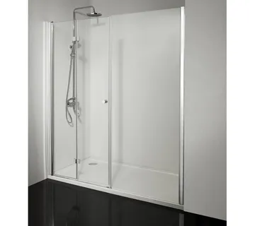 Tuš stijena sa vratima krom 97-99x195cm - Mihovljan, Čakovec