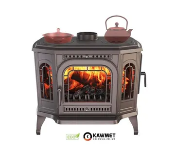 Peć na drva sa pločom za kuhanje KAWMET P7 PB (10,5 kW) - Mihovljan, Čakovec