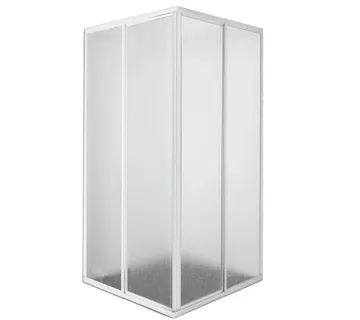 Pravokutna tuš kabina od akrilnog stakla, bijela 73-90x73-90x185cm - Mihovljan, Čakovec