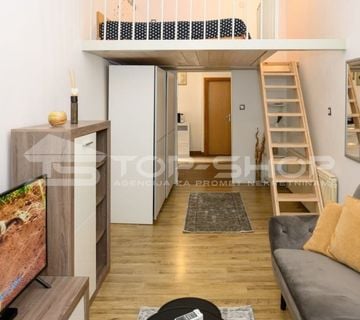 Tkalčićeva, Praktičan jednosoban stan na prvom katu  s galerijom 34m2 - cover