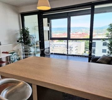 Špansko,otmjena garsonijera na šestom katu novije zgrade s liftom-45m2 - cover