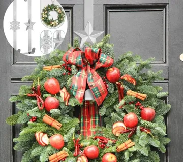 Božićni držač vijenca - cover