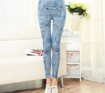 Dizajnerske tajice traperice - top model Denim - cover