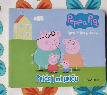 Peppa Pig - Pričaj mi priču - Igra kišnog dana - cover