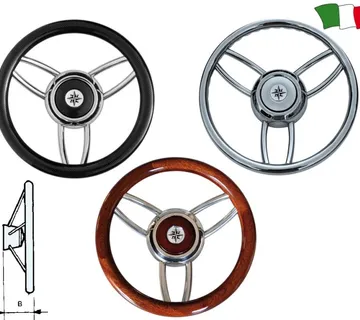 Volan 350 mm karbon – 3 kraka - cover