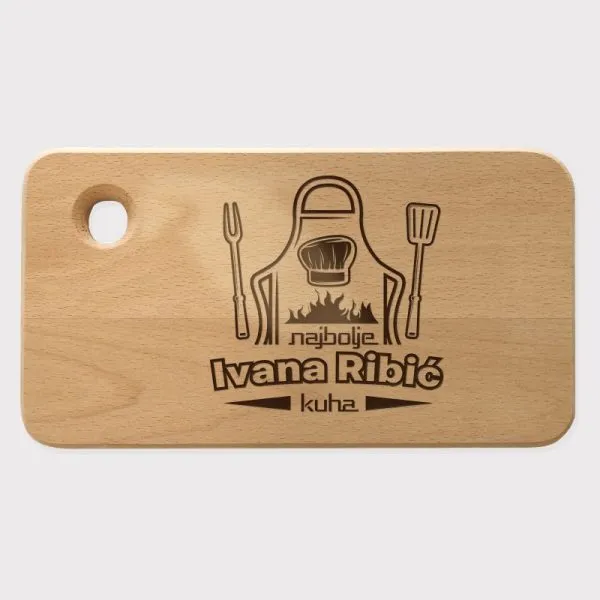 Daska za rezanje – personalizirana – Najbolje kuha - cover