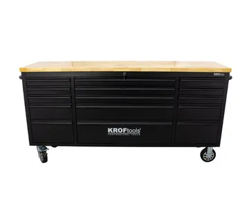 Radna kolica za alat s 15 ladica i radnom površinom od 182 cm - cover