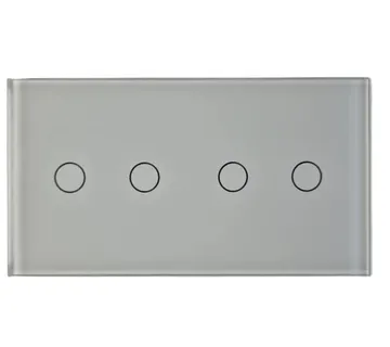 2tipke & 2tipke dupli stakleni panel 4.0mm s 1.2mm metalnim držačem - Donji Stupnik, Stupnik