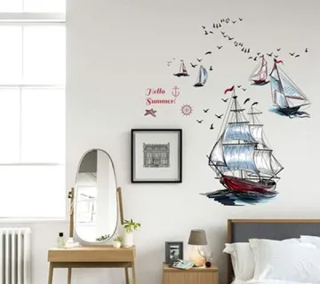 Zidna naljepnica - Sailboat - cover
