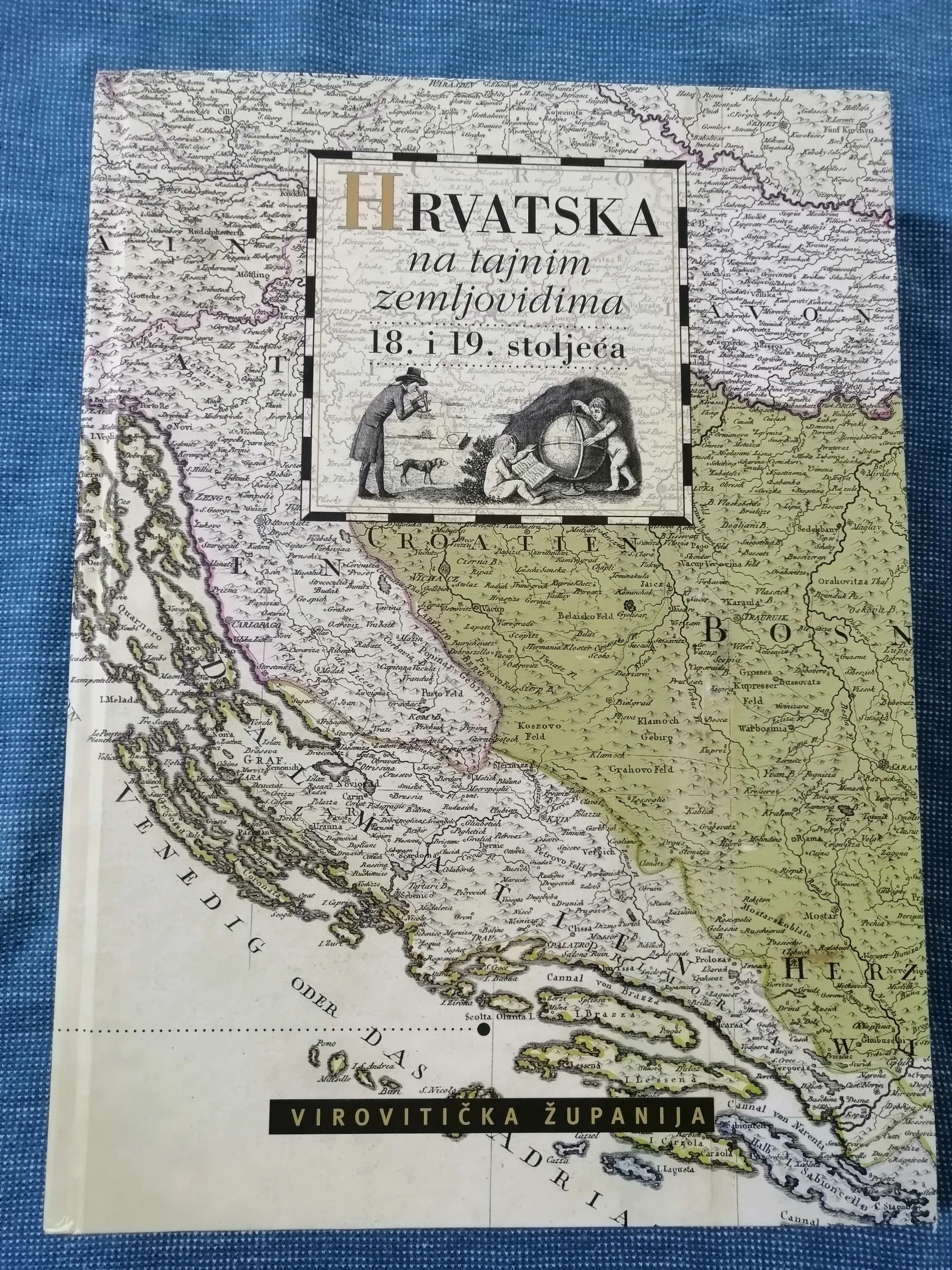 Hrvatska na tajnim zemljovidima 5. Virovitička županija - cover