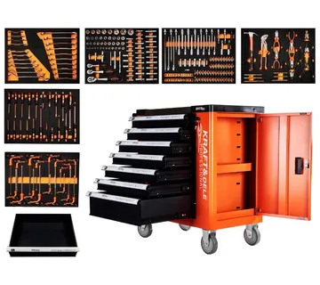 Kolica za radionicu sa 299 komada alata - cover