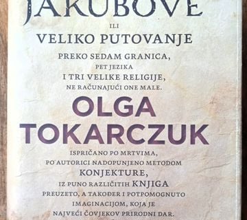 KNJIGE JAKUBOVE Olga Tokarczuk - cover