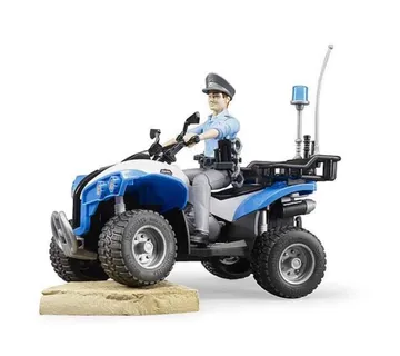 Bruder policijski quad + policajac - cover