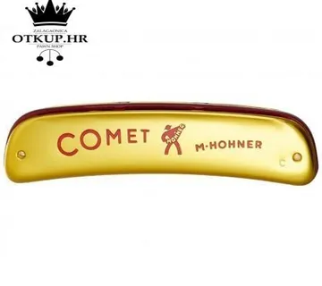 USNA HARMONIKA M. HOHNER COMET Nr. 2504/40 C / R1, RATE! - cover