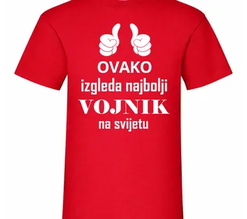 Majica za najboljeg vojnika - cover