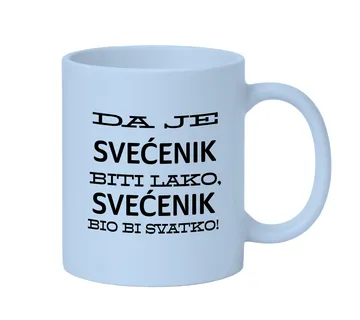 Šalica da je svećenik biti lako - cover