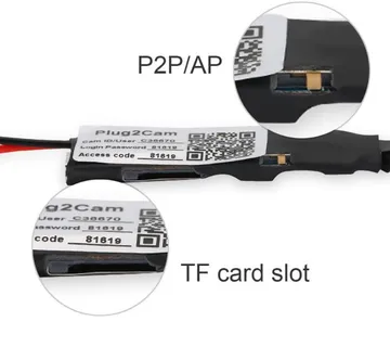 SKRIVENA NAJMANJA Wifi kamera MODUL - cover