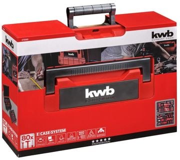KWB set alata u E-Case kovčegu 80-dijelni - Professional ***** - cover