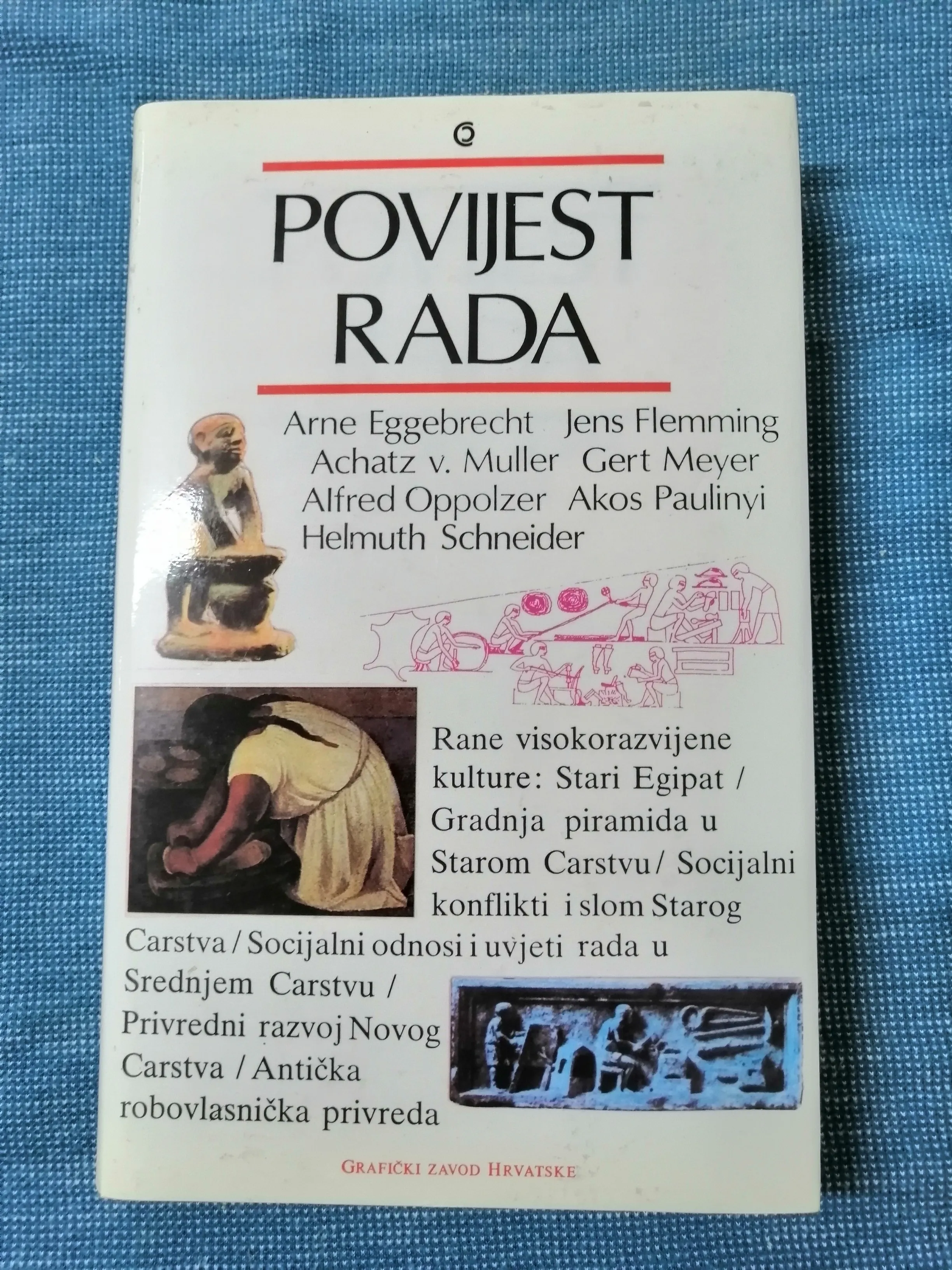 Povijest rada od Starog Egipta do danas - cover