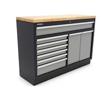 Profesionalni stol za alate s 9 ladica, 136 cm - cover