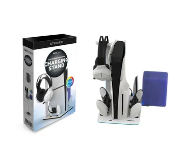 MAXX TECH PS5 STANDARD & SLIM DLX LED MULTI-FUNCTION CHARGING STAND - cover