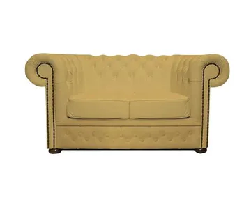 Chesterfield Dvosjed First Class Leather | 2-sjedišta | Ivory - cover