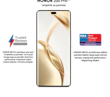 Mobitel Honor 200 Pro 5G DS 12/512GB Moonlight White, 6,78” - cover