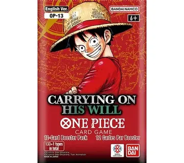 One Piece Carrying His Own Will Booster Pack (OP-13) - cover