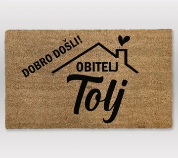 Personalizirani otirač – Topli dom - cover