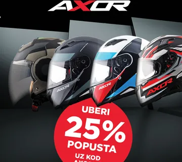 Kaciga AXOR APEX TURBINE mat crno/narančasto/siva - cover