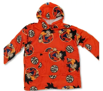 Dragon Ball dječja hoodie deka - cover