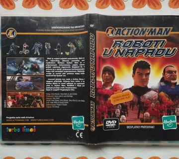 Action Man - Roboti u napadu  DVD - cover