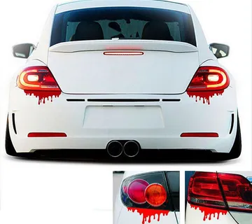 Auto naljepnica Red Blood - cover