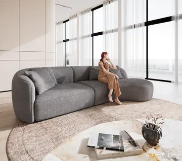 Sofa Mairi 322x155cm, Materijal: Mikrofibra - cover