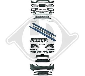 KOMPLETAN BODY KIT ZA MB C KLASA W205 OD 2014 - C63 AMG STYLE - cover