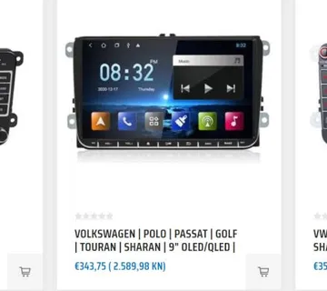 RADIO GOLF 6 | 7" | ANDROID 12 | 2GB RAM | 8-CORE | DSP | TS18 - cover