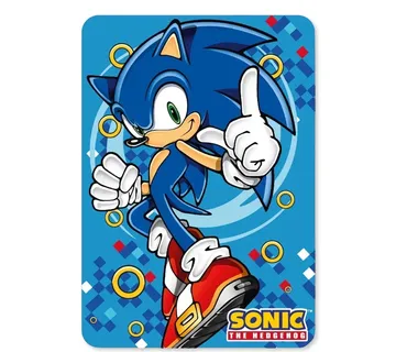 Sonic the Hedgehog ‘Gold Ring’ deka, 100×140 cm - cover