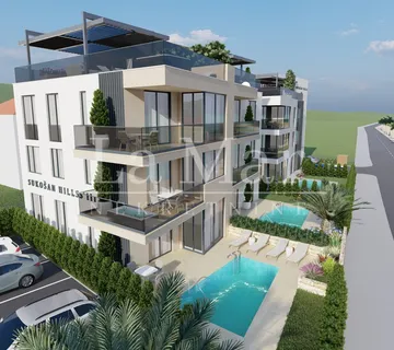 SUKOŠAN- Luksuzni stanovi prvi red do mora - cover