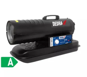 Uljni grijač zraka 20kW, crni - cover