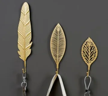 Ukrasni zidni držač - List - cover