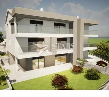 Krk, Omišalj - novogradnja, apartman 1S+DB s pogledom na more - cover