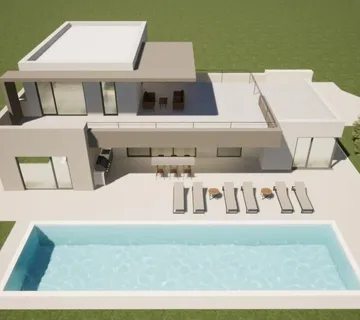 TAR VABRIGA-LUKSUZNA VILA U IZGRADNJI NA PRODAJI (prodaja) - cover