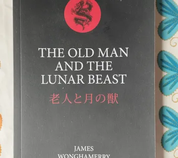 JW Houston - The old man and the lunar beast - cover